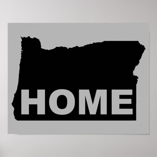 Washington Zuhause weg vom Staat Poster Sign (Vorne)