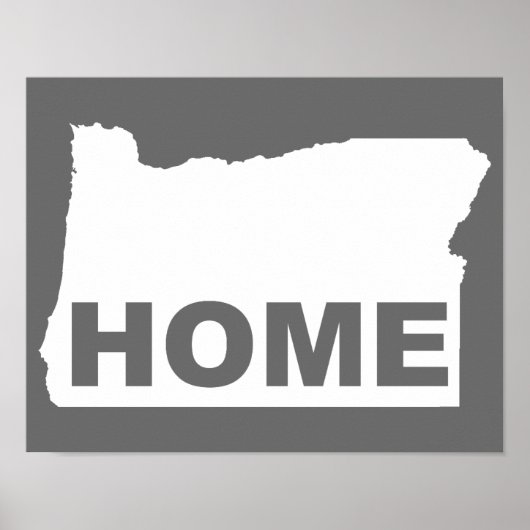 Washington Zuhause weg vom Staat Poster Sign (Vorne)