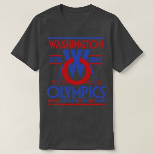 Washingtoner Olympia T-Shirt (Design vorne)