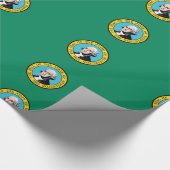 Washingtoner Siegel Geschenkpapier (Ecke)