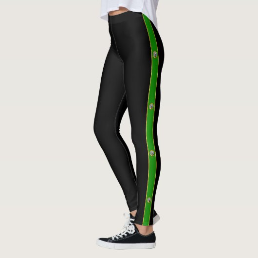 Washingtoner Streifenflagge Leggings (Links)