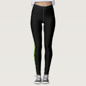 Washingtoner Streifenflagge Leggings (Vorderseite)