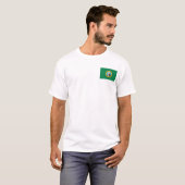 Washingtonian Flag + Map T - Shirts (Vorne ganz)