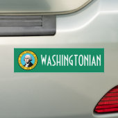 Washingtonisch - USA Autoaufkleber (Auf Auto)