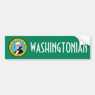 Washingtonisch - USA Autoaufkleber
