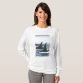 WashingtonOrca Flossen T-Shirt (Vorne ganz)