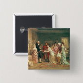 Washingtons Geburtstag, 1798 Button (Vorne & Hinten)