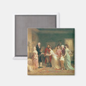 Washington's Geburtstag, 1798 Magnet (Vorderseite/Rückseite)
