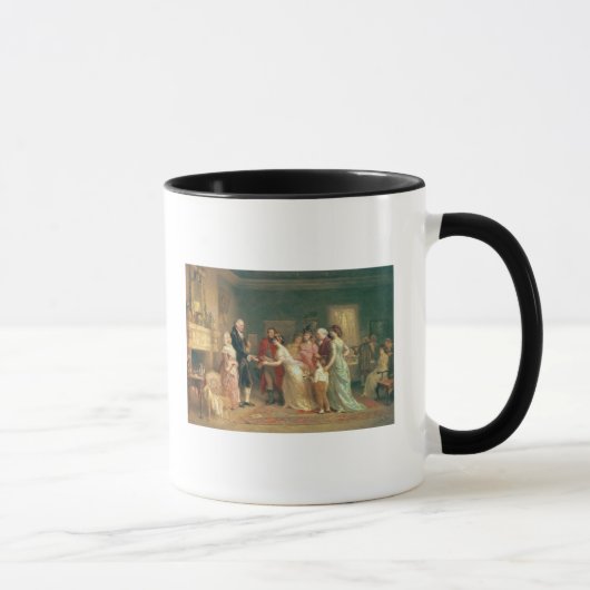 Washingtons Geburtstag, 1798 Tasse (Rechts)
