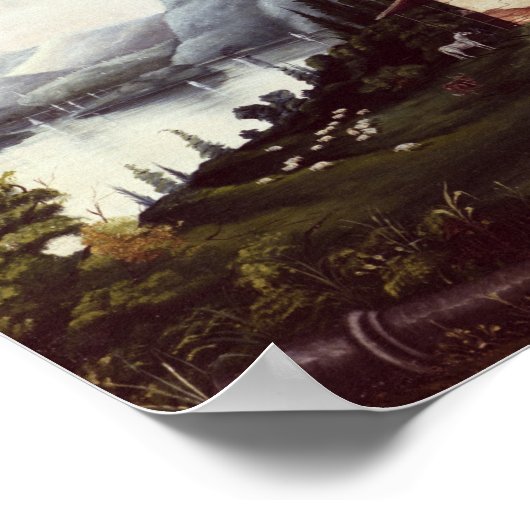 Washingtons Hauptsitz in Newburgh Poster (Ecke)