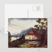 Washingtons Hauptsitz in Newburgh Postkarte (Vorne/Hinten)