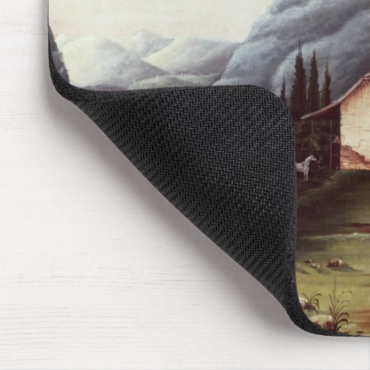 Washingtons Hauptsitze bei Newburgh Mousepad (Ecke)