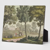 Washingtons Haus auf dem Mount Vernon, von 'Le Cos Fotoplatte (Seite)