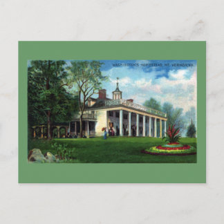 Washington's Homestead Mt. Vernon, VA Postkarte