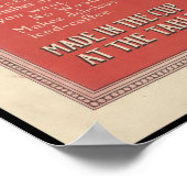 Washingtons Kaffee Poster (Ecke)