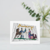 Washingtons Rettungsflagge Postkarte (Stehend Vorderseite)