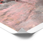 Washingtons Rückzug aus großen Wiesen Poster (Ecke)