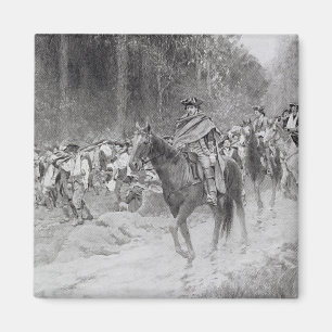 Washingtons Rückzug von den großen Wiesen Magnet