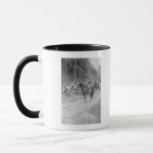 Washingtons Rückzug von den großen Wiesen Tasse (Links)