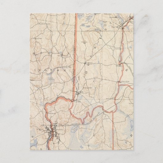 Washinton Landkreis Postkarte (Vorderseite)