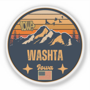 Washta, Iowa Aufkleber