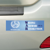 WASIA Autoaufkleber (blau) (Auf Auto)