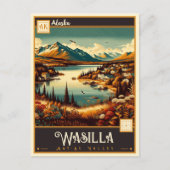 Wasilla, Alaska | VINTAG Postkarte (Vorderseite)