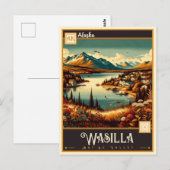 Wasilla, Alaska | Vintage Postkarte (Vorne/Hinten)