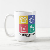 WasketBasket Designs Coffee Tasse (Links)