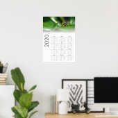 Wasp Calendar 2020 Poster (Heimbüro)