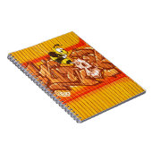 Wasp Graffiti Wall Notizblock (Rechte Seite)