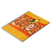 Wasp Graffiti Wall Notizblock (Linke Seite)