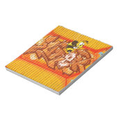 Wasp Graffiti Wall Notizblock (Rotiert)