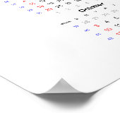 Wasp Kalender 2021 Poster - Sonntagsstart (Ecke)