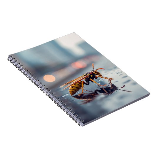 Wasp Urban Reflection Notebook Notizblock (Rechte Seite)