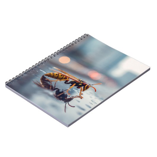 Wasp Urban Reflection Notebook Notizblock (Linke Seite)
