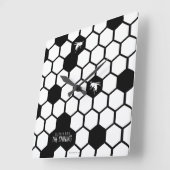 Wasps Quadratische Wanduhr (Winkel)