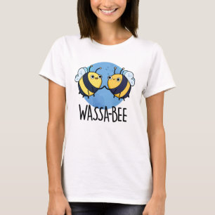 Wassabee Funny Wasabi Bee Pun T-Shirt