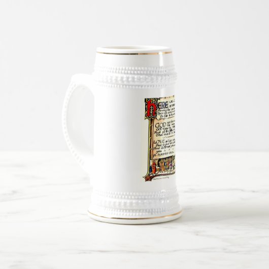 Wassail Bierglas (Vorderseite Links)