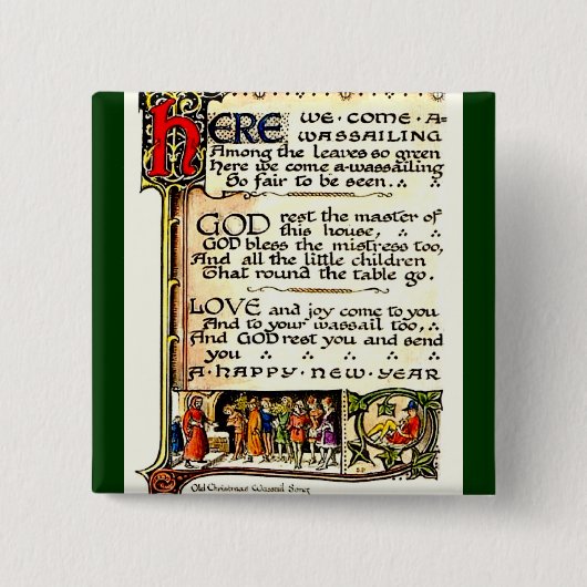 Wassail Button (Vorderseite)