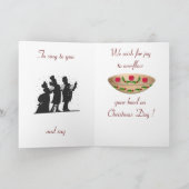 Wassail Christmas Gruß Feiertagskarte (Innenseite)