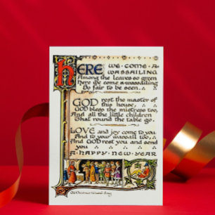 Wassail Feiertagskarte