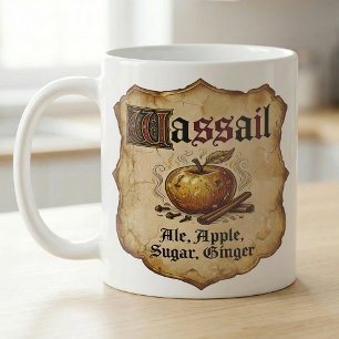 Wassail Gewürztes Apfelbier Rezept Kaffeetasse