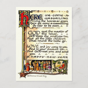 Wassail Postkarte