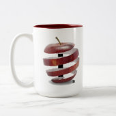 Wassail Rezept-Tasse Zweifarbige Tasse (Links)