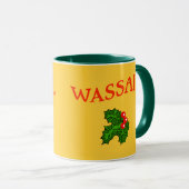 Wassail Tasse für Eierpunsch oder heiße Schokolade (VorderseiteRechts)