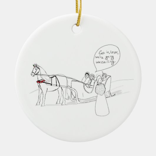 Wassailing Ornament (Vorne)