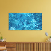Wasser 32×16 Leinwanddruck (Insitu (Wohnzimmer))