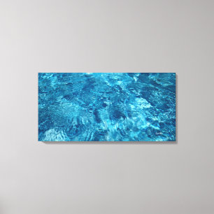 Wasser 32×16 Leinwanddruck