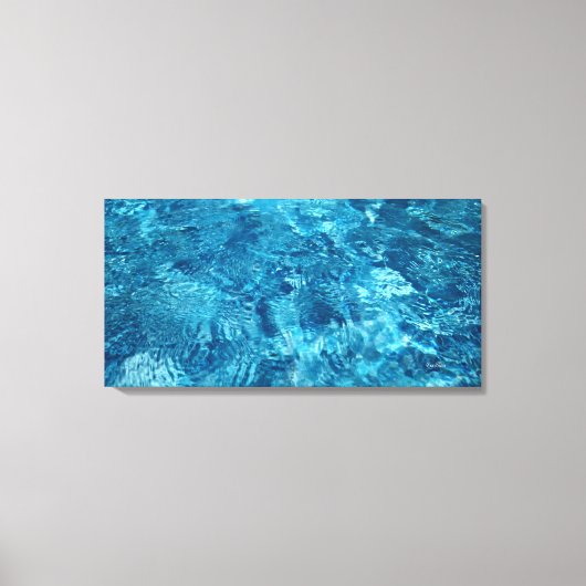 Wasser 32×16 Leinwanddruck (Vorderseite)